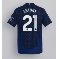 Maglia Calcio Manchester United Antony #21 Seconda Divisa 2024-25 Manica Corta